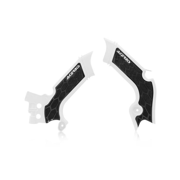 protetor chassis acerbis branco kawasaki kx 450
