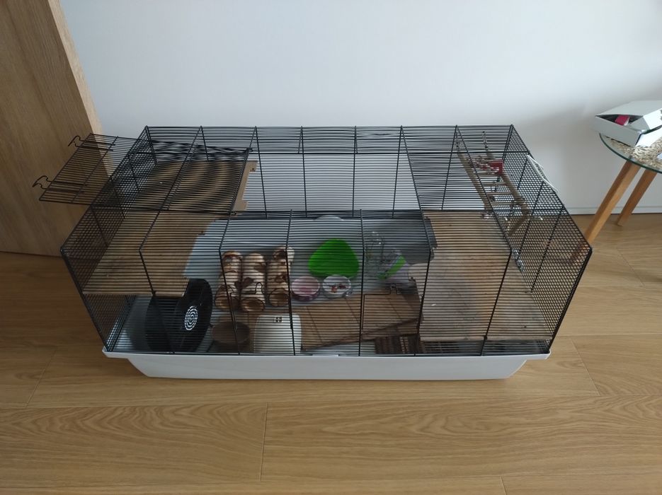 Klatka dla gryzonia, chomika, szczura itp Duża p8ętrowa.