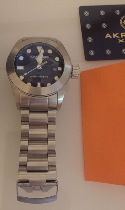 Relogio Japonês AKRIBOS XXIV. Novo na caixa. Garantia internacio2 anos