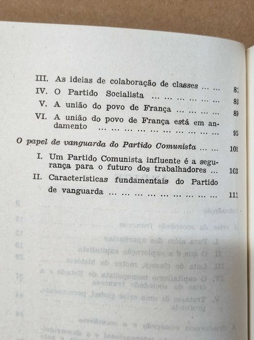 Livro Princípios da Política do P.C.F. (Partido Comunista Francês)