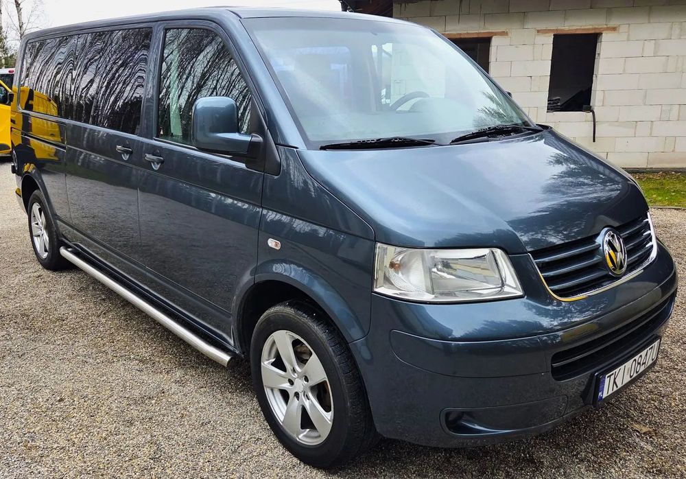Volkswagen Transporter T5  VAT23%! Brygadówka! Długi! Klima! Gotowy do pracy!