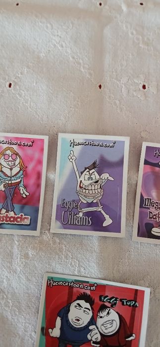 Cromos ovos Doritos, da Matutano