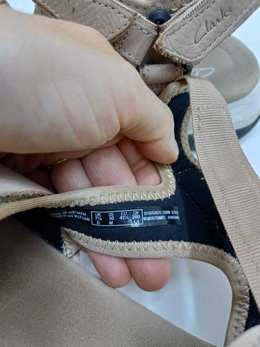 Sandálias de conforto Clarks