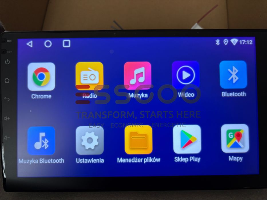 Radio samochodowe 2din 9” Android 14, 4/64 4x1.5Mhz 1280x720 Mali T720