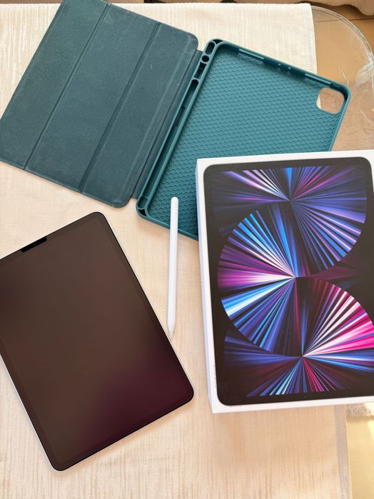 iPad Pro 11 cali 3 gen 256 GB WiFi. Super stan. + Apple Pencil  2 gen.
