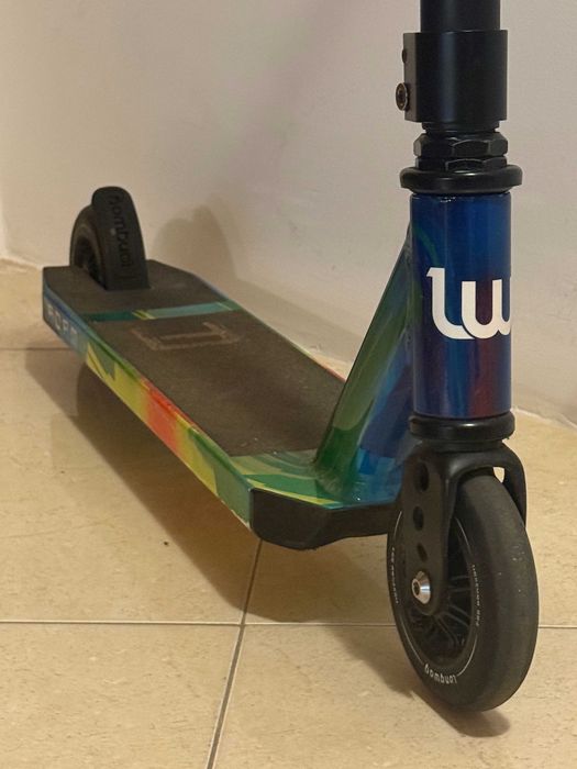 Hulajnoga wyczynowa Longway Adam, kierownica 83 cm – stan bardzo dobry