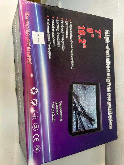Microscópio Digital HD Ecrã LCD