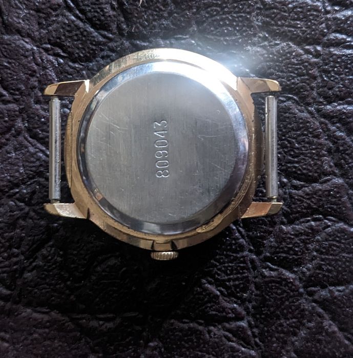 Часы Ракета СССР позолота