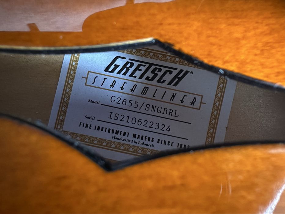 Gitara elekteyczna Gretsch G2655 Streamliner Center Block Jr