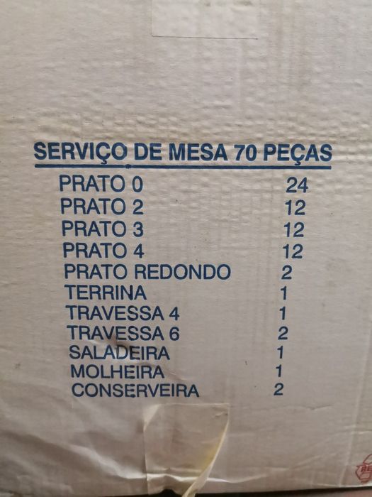 Baixela rainha Santa Isabel Nova