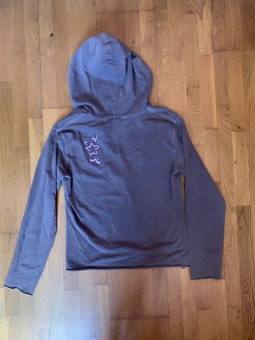 Вінтажний лонгслів з капюшоном Genuine Pigment Dyed Downtown Girl Y2K