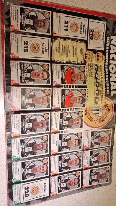 Caderneta de futebol 2014-2.15 nao esta completa mas tem muitos cromos