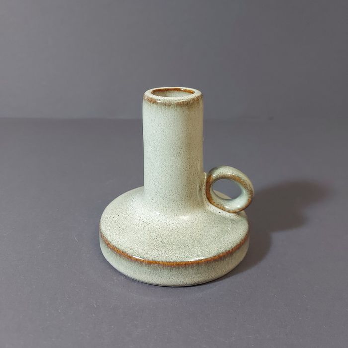 Керамічний свічник з ручкою / Норвегія / ручна робота