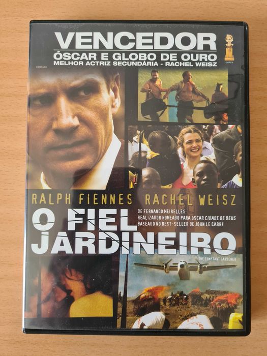 Filme em DVD "O Fiel Jardineiro" com Ralph Fiennes e Rachel Waisz