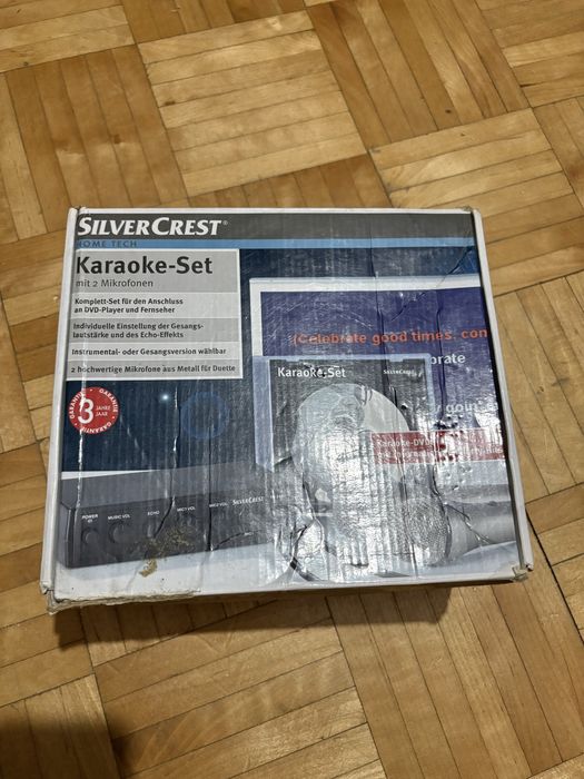 Silver crest karaoke set