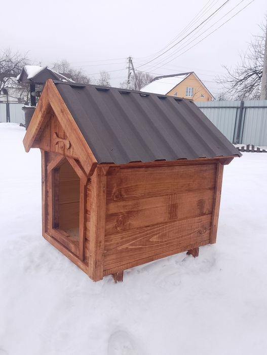 Будки для собак виготовляємо різні варіанти та розміри