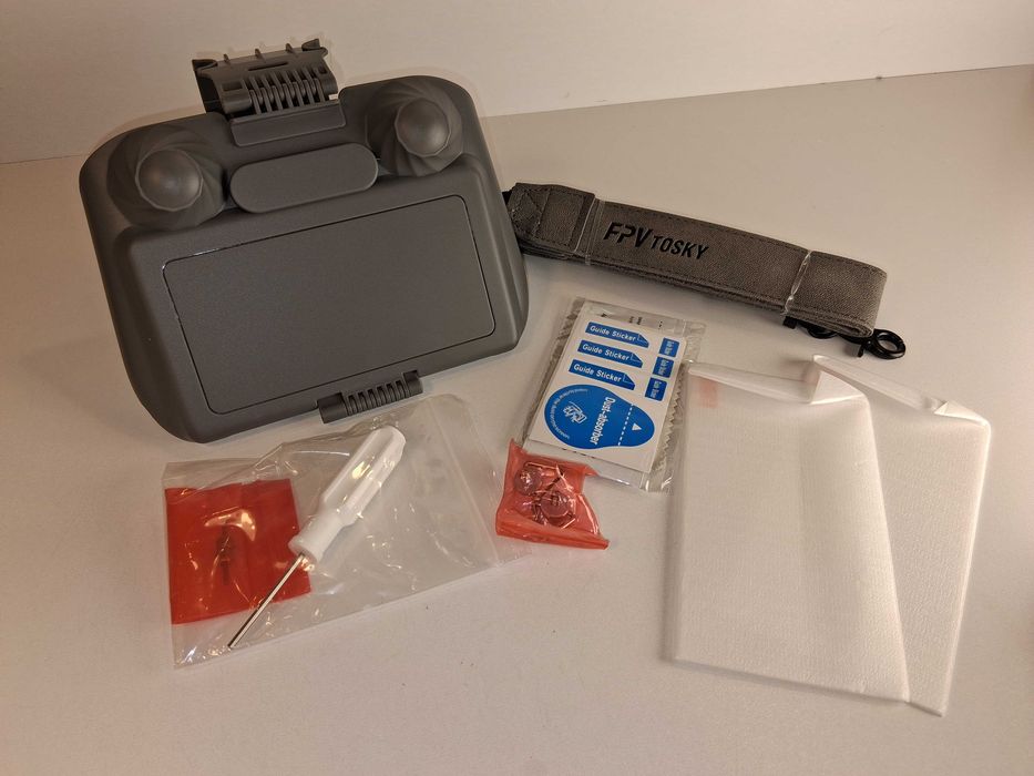 E109 Zestaw Do Drona FPVtosky RC 2 More Kit Kontroler Lanyard Folia