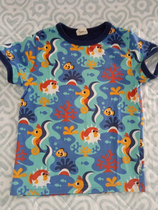 T-shirt em algodão biológico Maxomorra