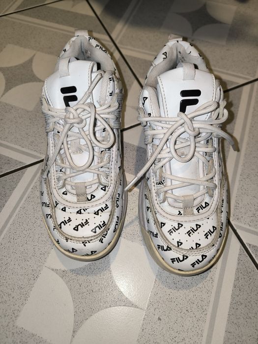 Buty FILA 36 Białe w napisy