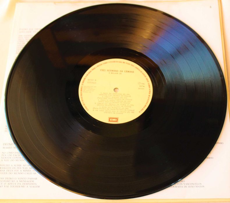 LP "O Melhor de Frei Hermano" - Duplo disco de vinil