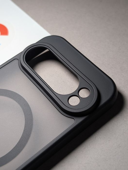 Чохол з магнітним кругом МАГСЕЙВ для Google Pixel 9 Pro Чорний