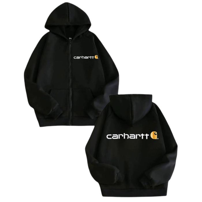 Зип-Худи Carhartt Logo унисекс кархарт кофта толстовка тишка лонгслив