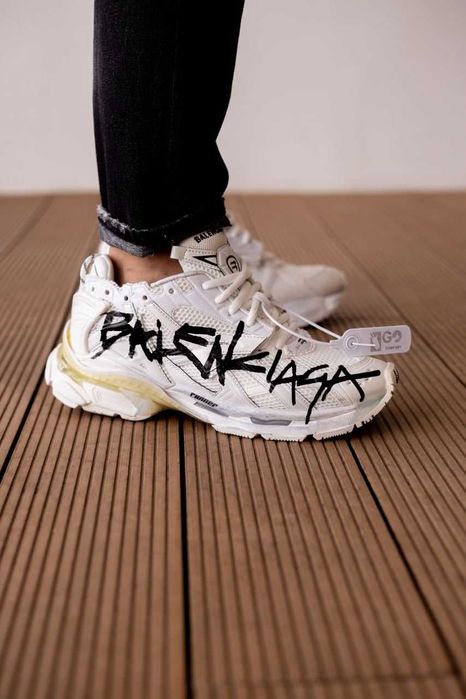 Мужские кроссовки Balenciaga Runner Graffiti Premium. Размеры 41-46