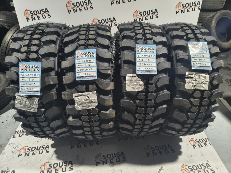 4 pneus Nortenha 31x10.50R15 - Oferta dos Portes 600 Euros