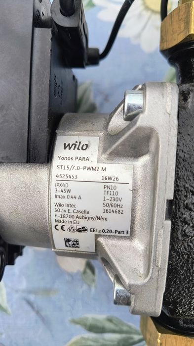 Pompa Wilo do kolektorów słonecznych