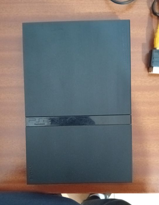 PlayStation 2 Slim Completa + Comando Sony + Cartão 8MB + Jogo