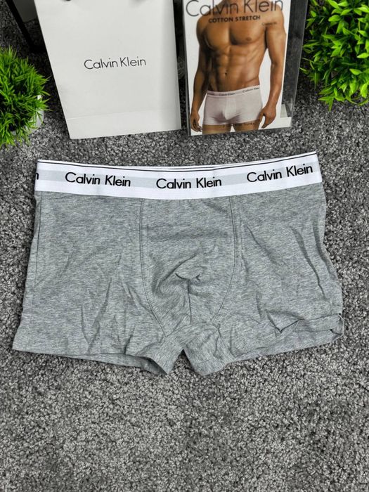 Боксерки Calvin Klein черные мужские трусы Кельвин Кляйн боксеры Кельвын подарочные | Боксерки Кельвін Кляйн чоловічі чорні труси Calvin Klein