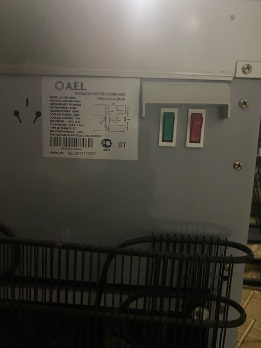 Кулер для холодної,гарячої води LC -AEL-606