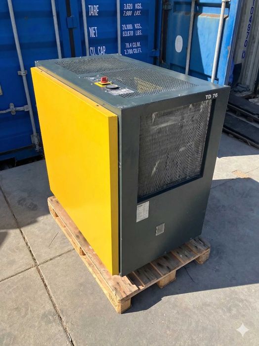 Osuszacz ziębniczy chłodniczy sprężonego powietrza Kaeser TD 76 | 8 m3/min | 400V