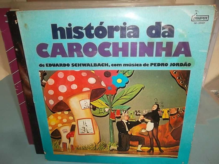 5 LPs música portuguesa. Johnny Johnny, Lobo Meigo, etc