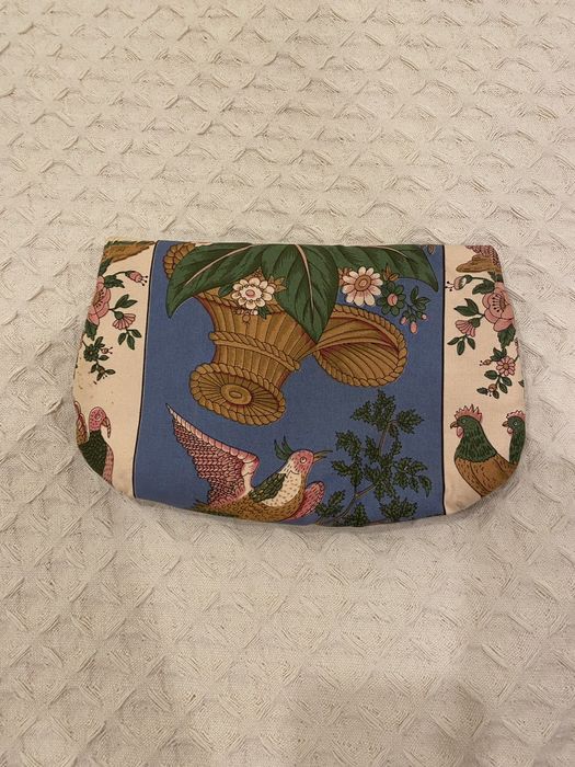 Mala de tecido e cortiça