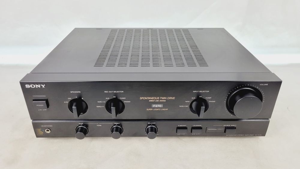 Wzmacniacz SONY TA F270 2x60W 8ohm 2x100W 4ohm