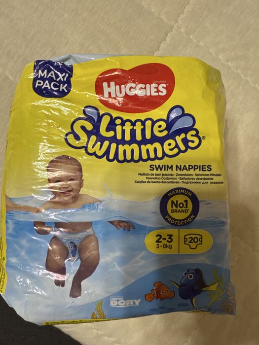 Huggies little swimmers 3-8 кг підгузникидля плавання 17 шт