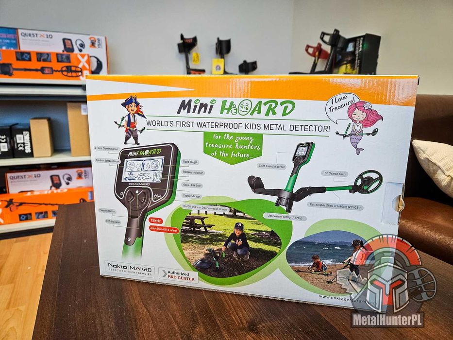 Wykrywacz metali dla dzieci detektor Nokta Mini Hoard