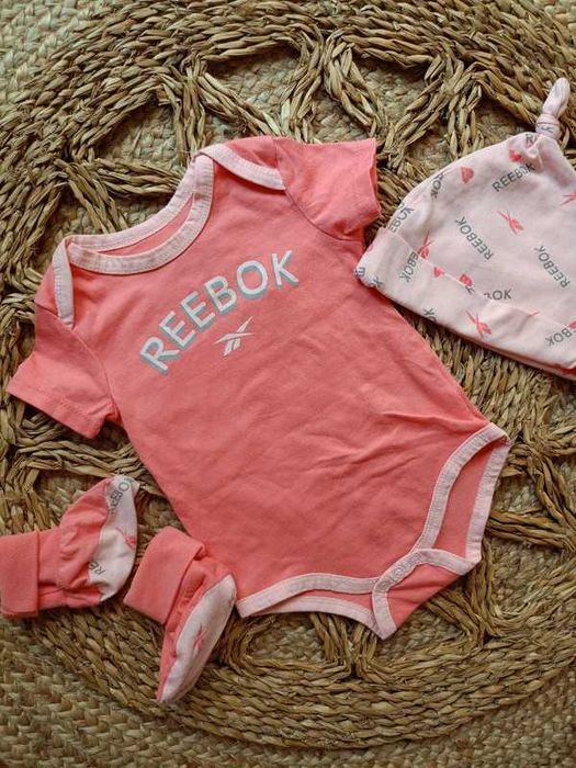Zestaw niemowlęcy Reebok komplet dziewczęcy