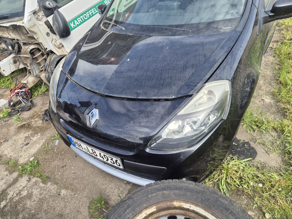 Kompletny przod renault clio III 2011