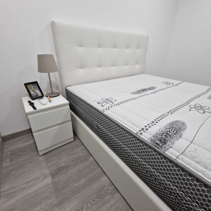 Camas de Casal Estofadas de Luxo 199€ Disp. em Várias Cores! 190x140m!