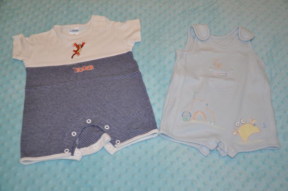 Paka ubranek dla chłopca r. 62 cm H&M Disney George Liverpool LFC