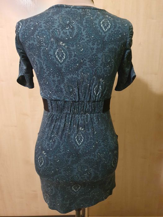 Tunika z kieszeniami i gumą w pasie