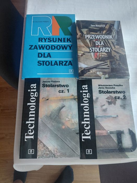 Sprzedam książki  do stolarstwa