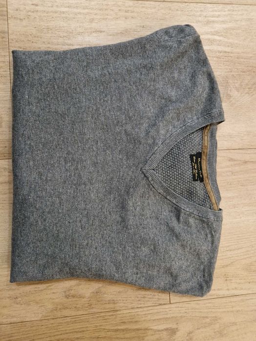 Massimo Dutti sweter męski kaszmir rozm. S (36)