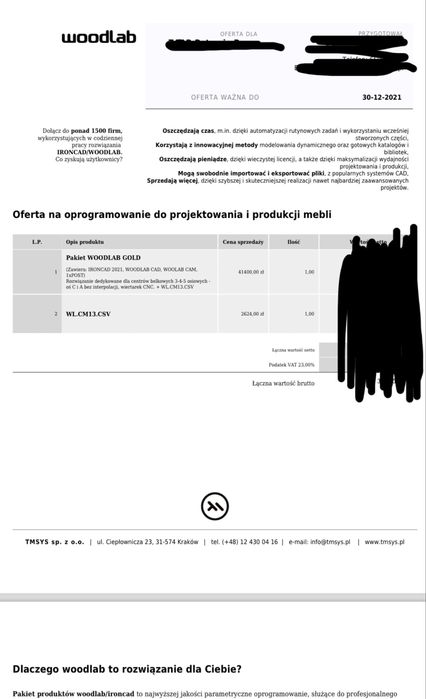 Woodlab program do projektowania