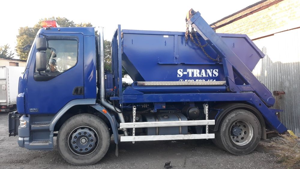 Wynajem kontenerów , wywóz gruzu, odpadów budowlanych w kontenerach 7m