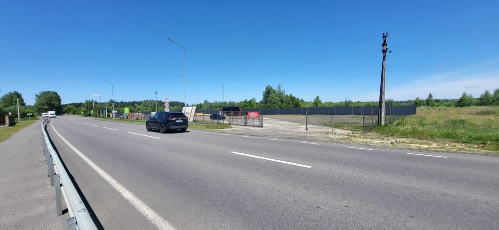 Оренда комерційна земельна діл 18 сот + маф .