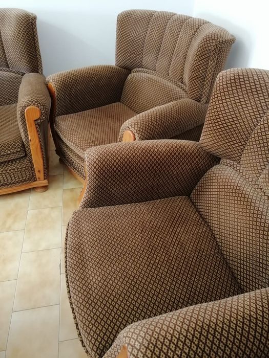 Sofa 3 lugares + 2 cadeirões