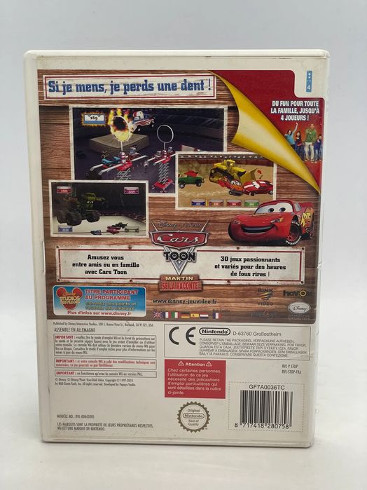 Cars Toon Mater's Tall Tales Nintendo Wii Po Angielsku